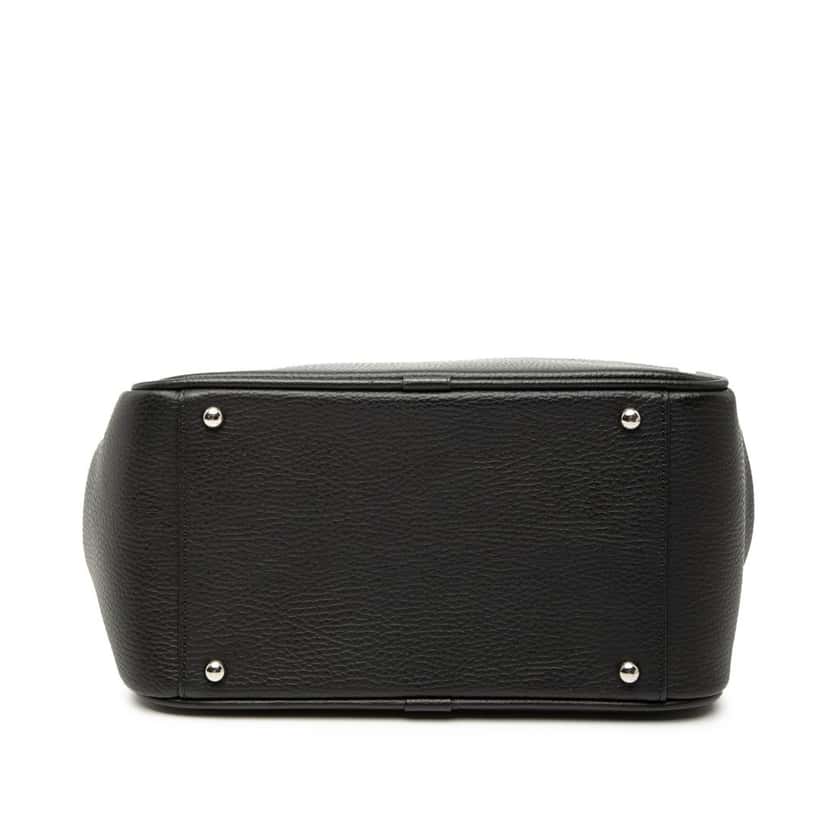 Burberry Leather Handbag Black Leather Very good condition - Inside View