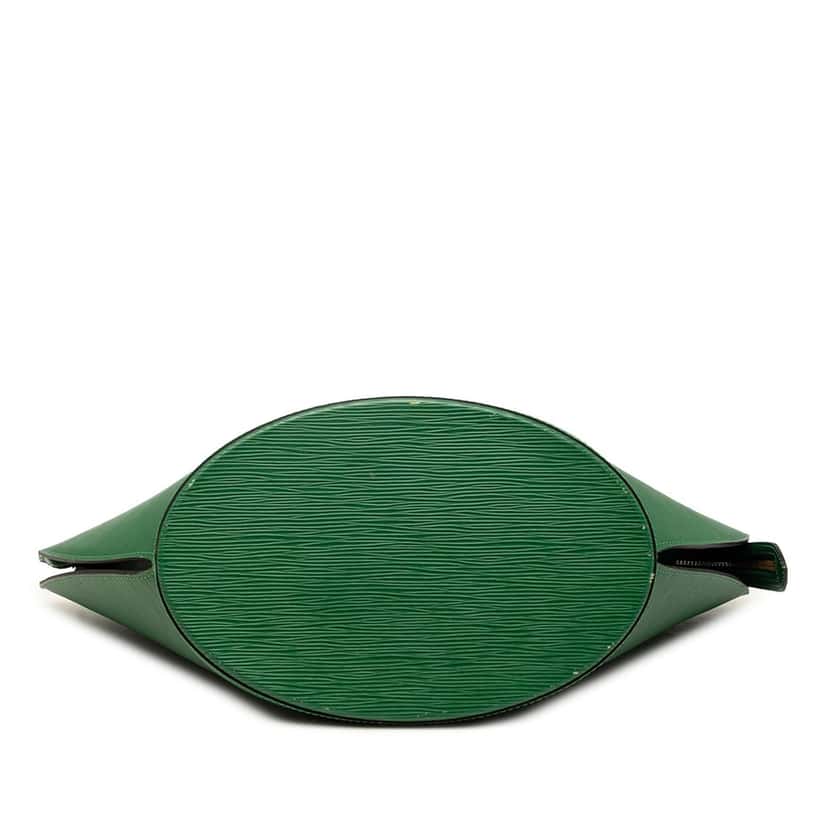 Louis Vuitton Epi Saint Jacques GM Long Strap Green Leather Good condition - Inside View