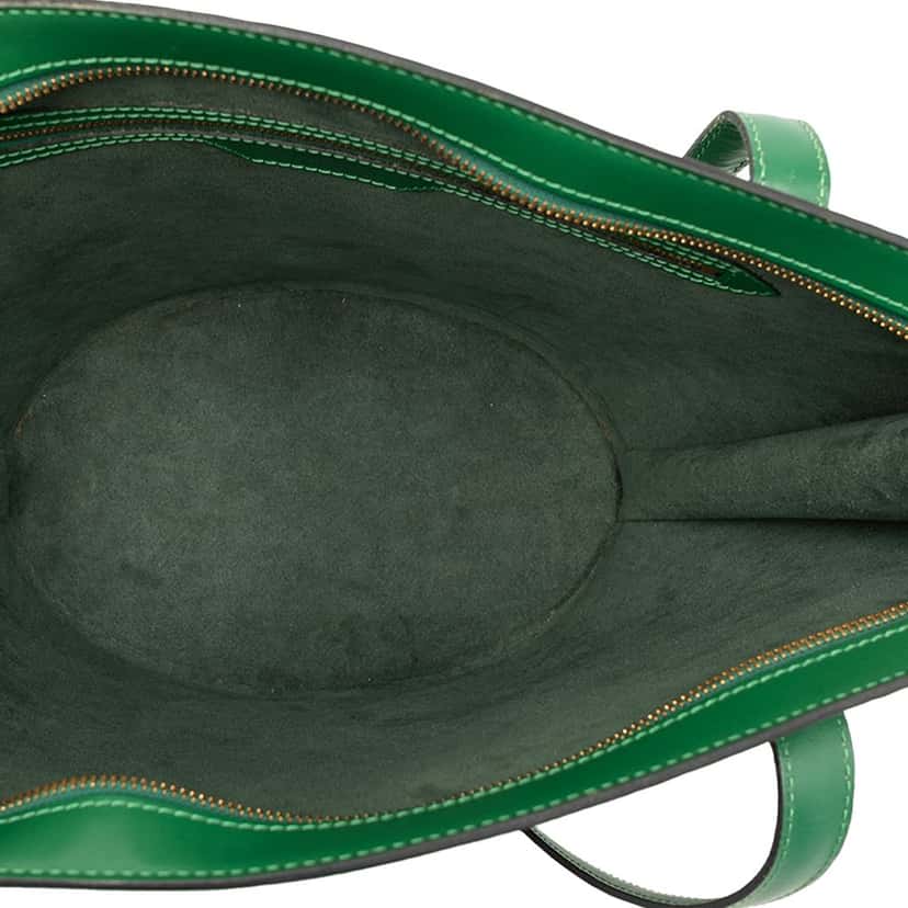 Louis Vuitton Epi Saint Jacques GM Long Strap Green Leather Good condition - Model View