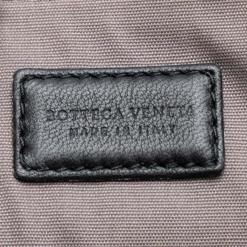 Bottega Veneta Nappa Intrecciato Clutch Black Leather Very good condition - Box View