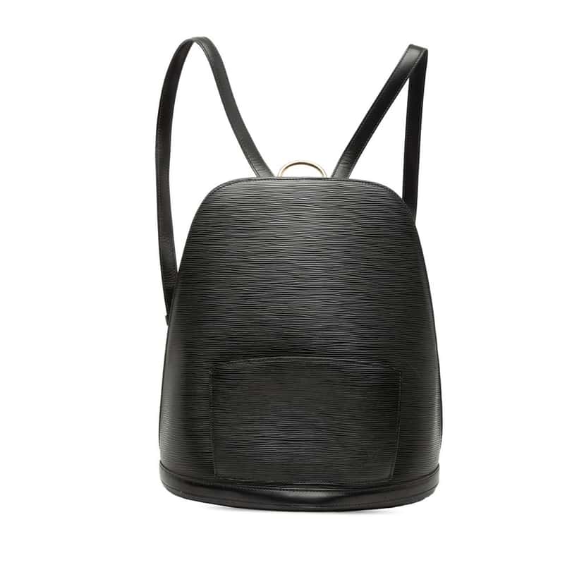Louis Vuitton Epi Gobelins Black Leather Very good condition - Front View