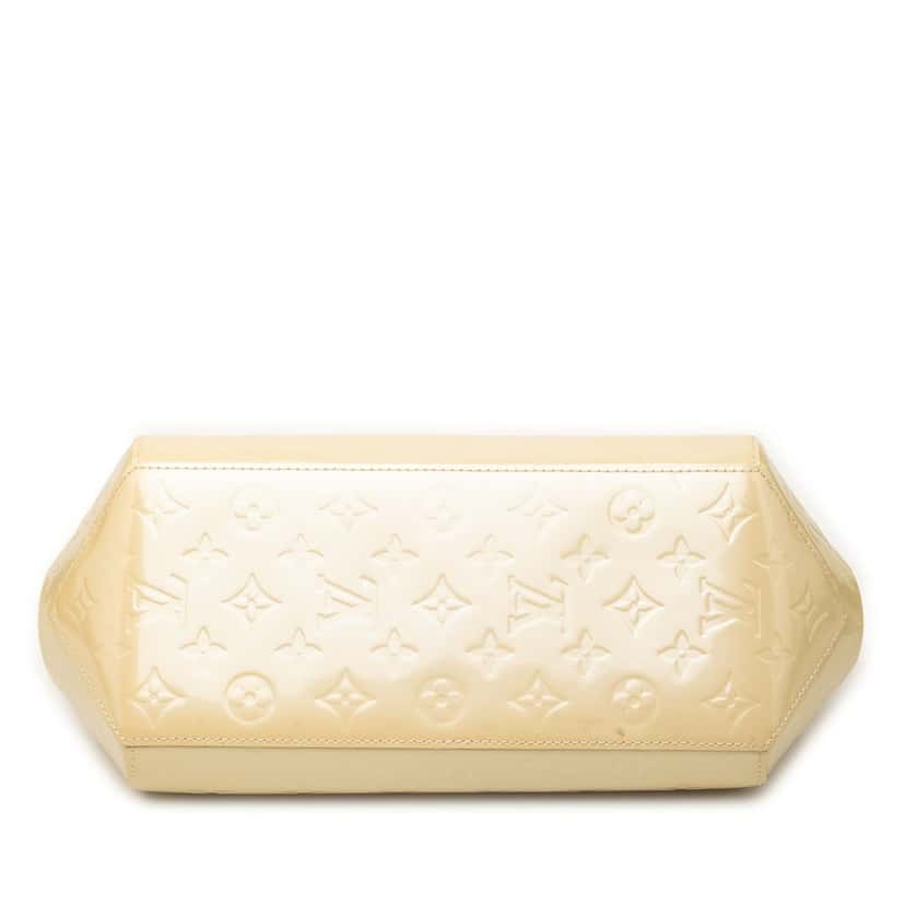 Louis Vuitton Monogram Vernis Sherwood PM Beige Leather Very good condition - Inside View