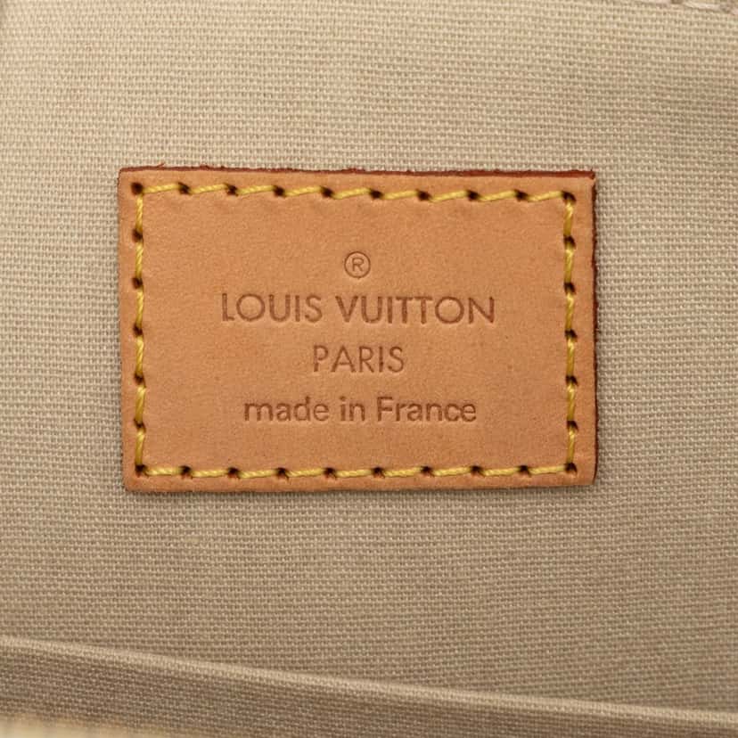 Louis Vuitton Monogram Vernis Sherwood PM Beige Leather Very good condition - Box View