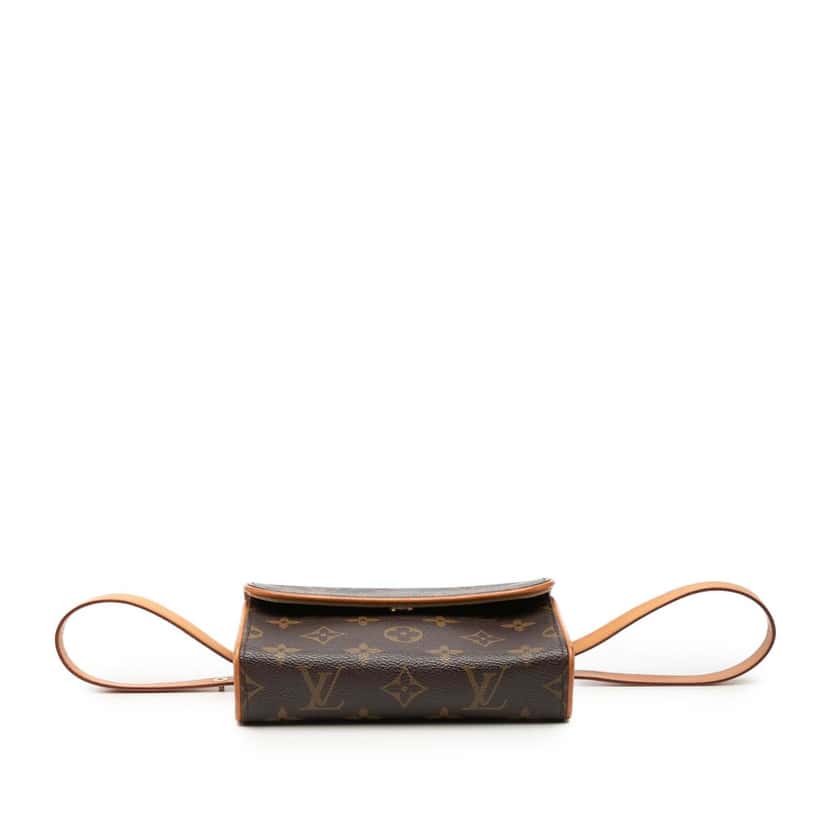 Louis Vuitton Monogram Pochette Florentine Brown Very good condition - Model View