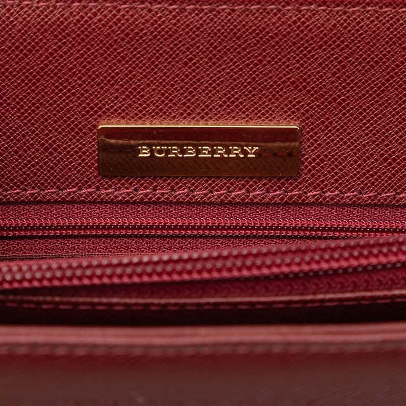 Burberry House Check Canvas Tote Beige Very good condition - Box View