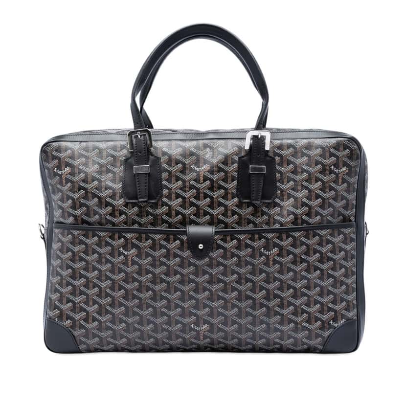 Goyard Goyardine Ambassade MM Black Very good condition - Front View