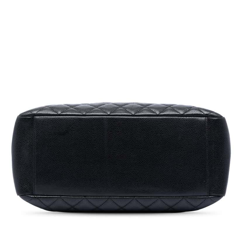 Chanel Caviar Grand Shopping Tote Black Leather Very good condition - Inside View