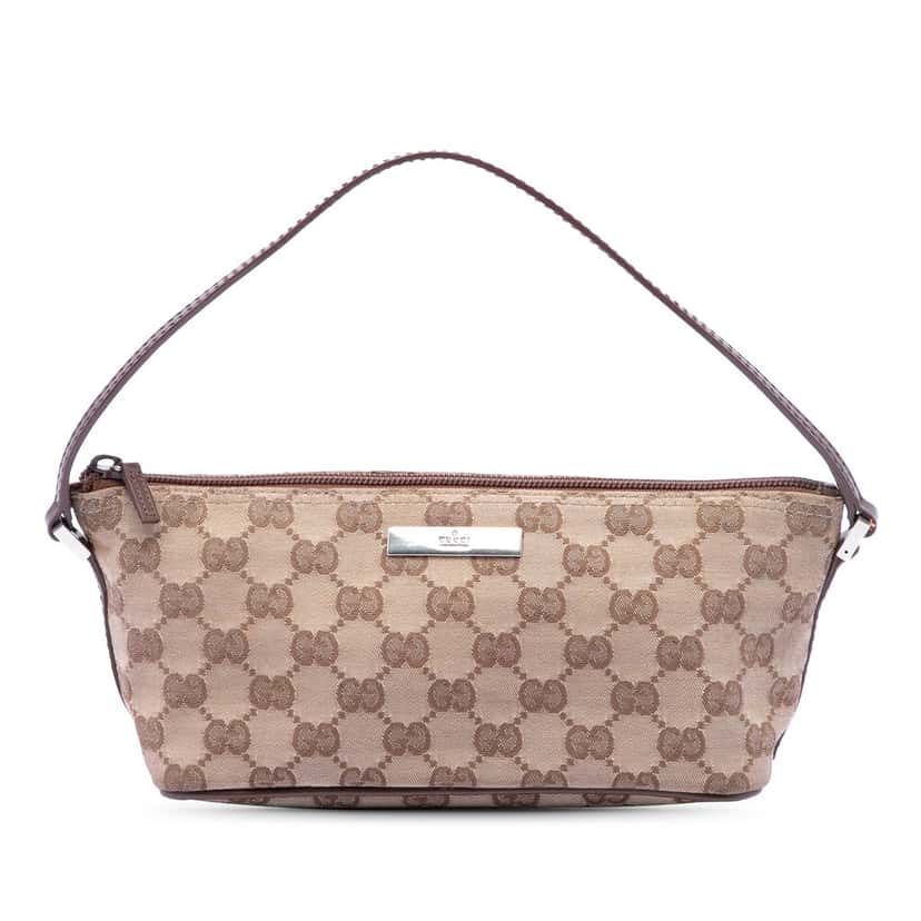 Gucci GG Canvas Boat Beige Very good condition - Front View