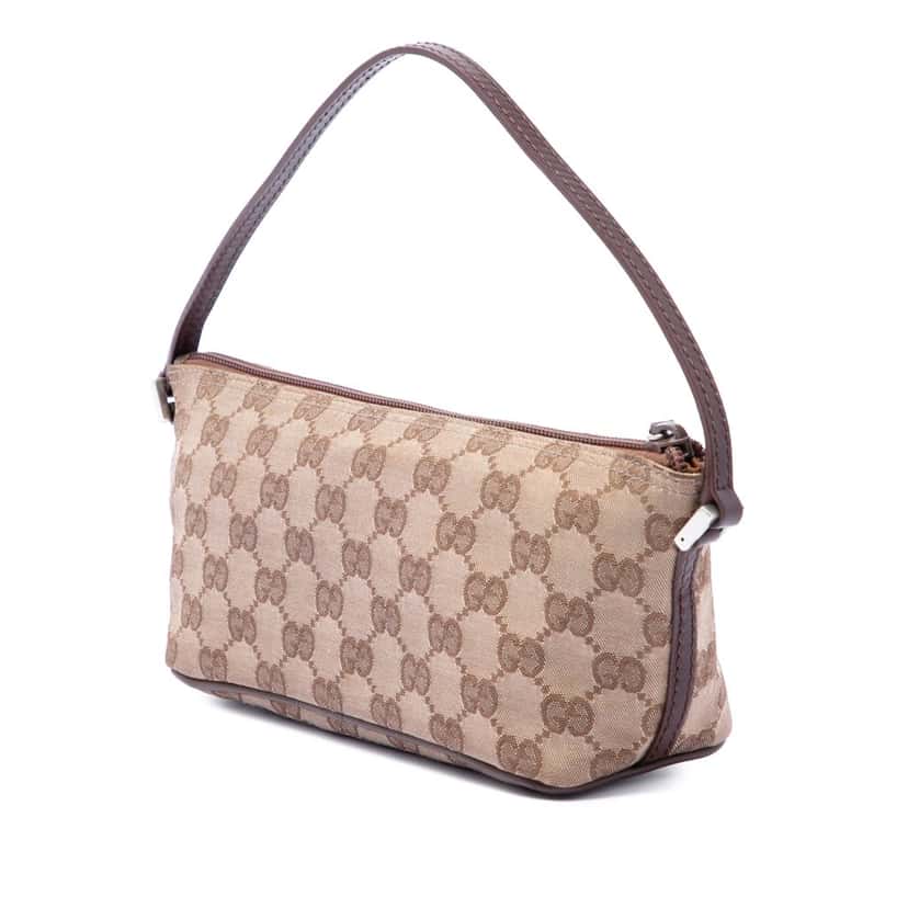 Gucci GG Canvas Boat Beige Very good condition - Back View