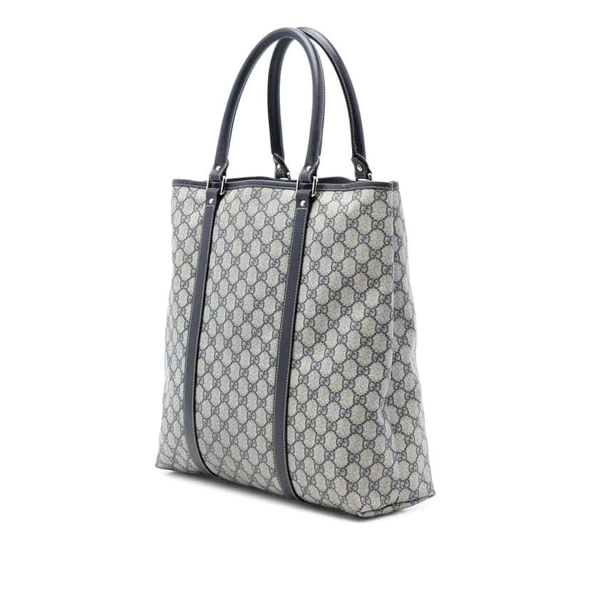 Gucci GG Supreme Joy Vertical Tote Beige Very good condition - Back View