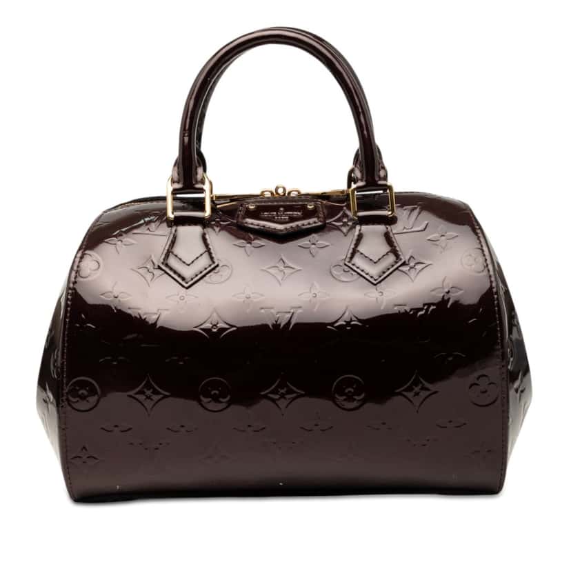 Louis Vuitton Monogram Vernis Montana Purple Leather Very good condition - Front View