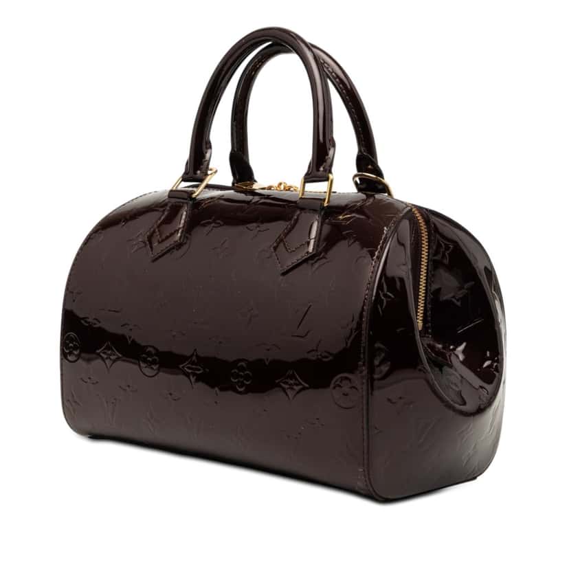 Louis Vuitton Monogram Vernis Montana Purple Leather Very good condition - Back View