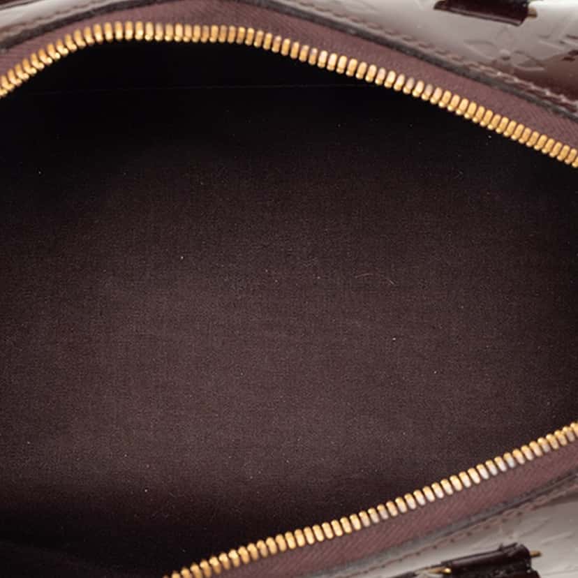 Louis Vuitton Monogram Vernis Montana Purple Leather Very good condition - Model View