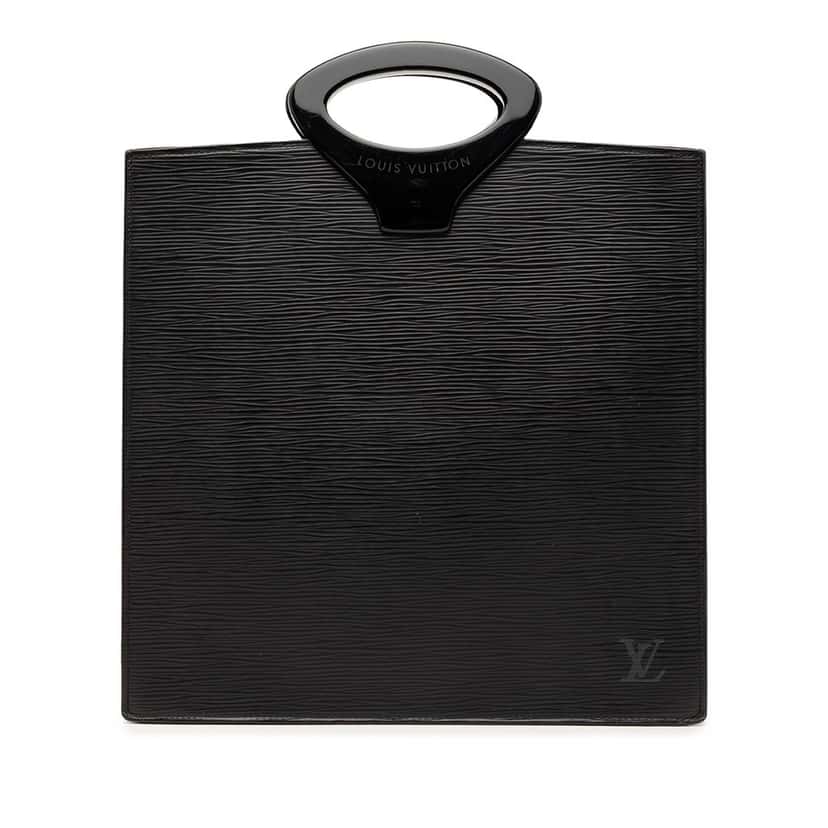 Louis Vuitton Epi Ombre Black Leather Good condition - Front View