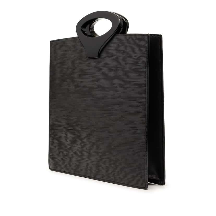 Louis Vuitton Epi Ombre Black Leather Good condition - Back View