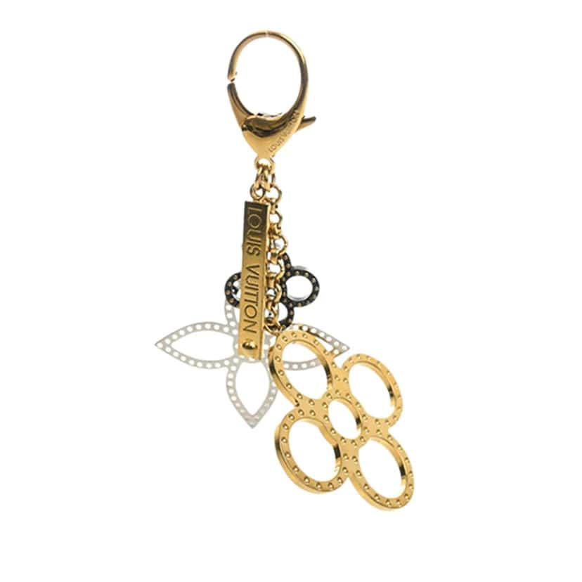 Louis Vuitton Gold Plated Bijoux Sac Tapage Bag Charm Gold Metal Very good condition - Back View