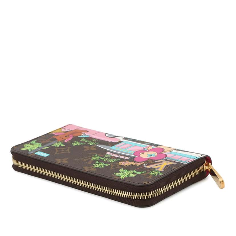 Louis Vuitton Monogram Vivienne in Hollywood Zippy Long Wallet Brown Very good condition - Inside View