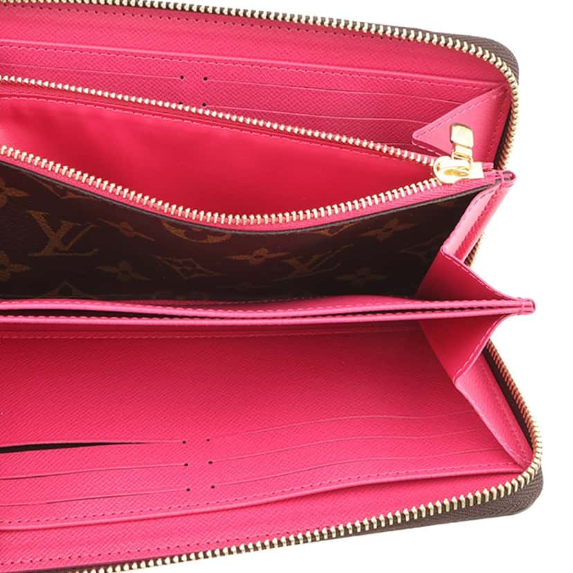 Louis Vuitton Monogram Vivienne in Hollywood Zippy Long Wallet Brown Very good condition - Model View