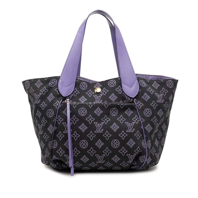 Louis Vuitton Monogram Cabas Ipanema PM Blue Very good condition - Front View