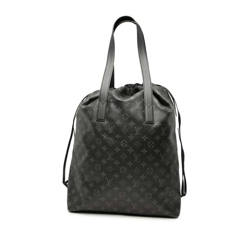 Louis Vuitton Monogram Eclipse Cabas Light Black Very good condition - Front View