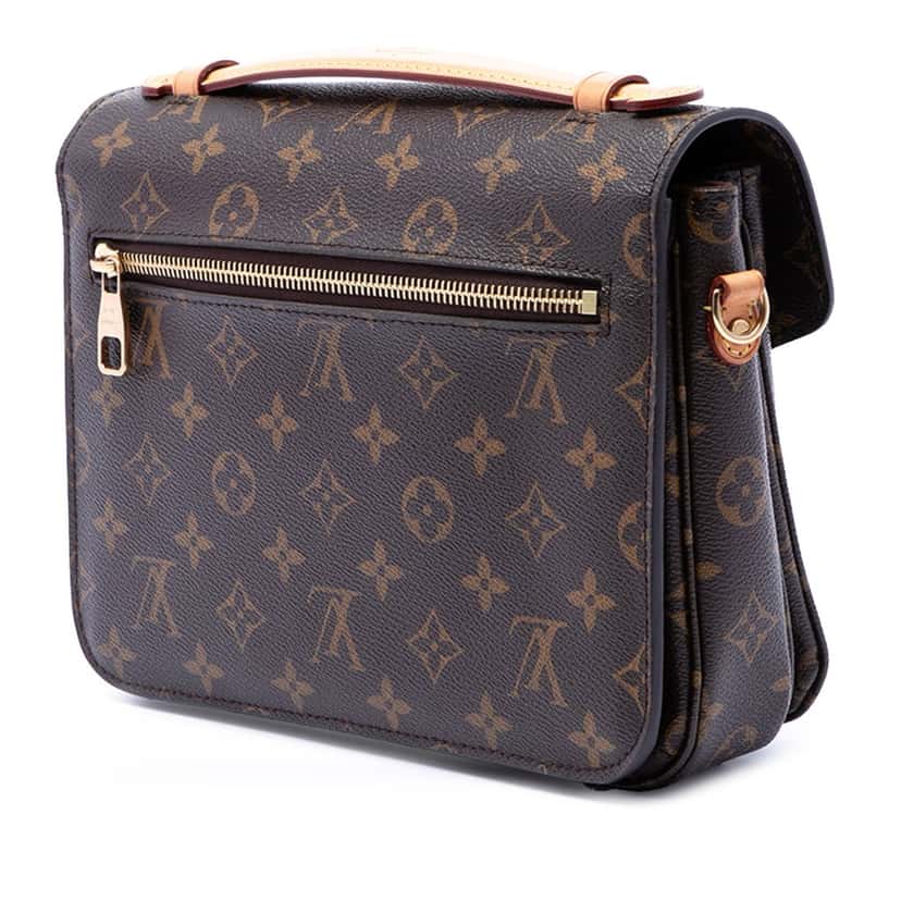 Louis Vuitton Monogram Pochette Metis Brown Very good condition - Back View