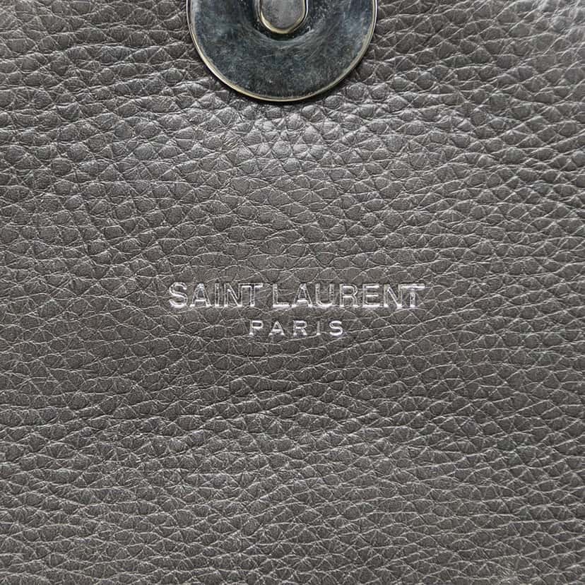 Saint Laurent Medium Chevron Sheepskin Monogram College Satchel Other Leather Very good condition - Box View