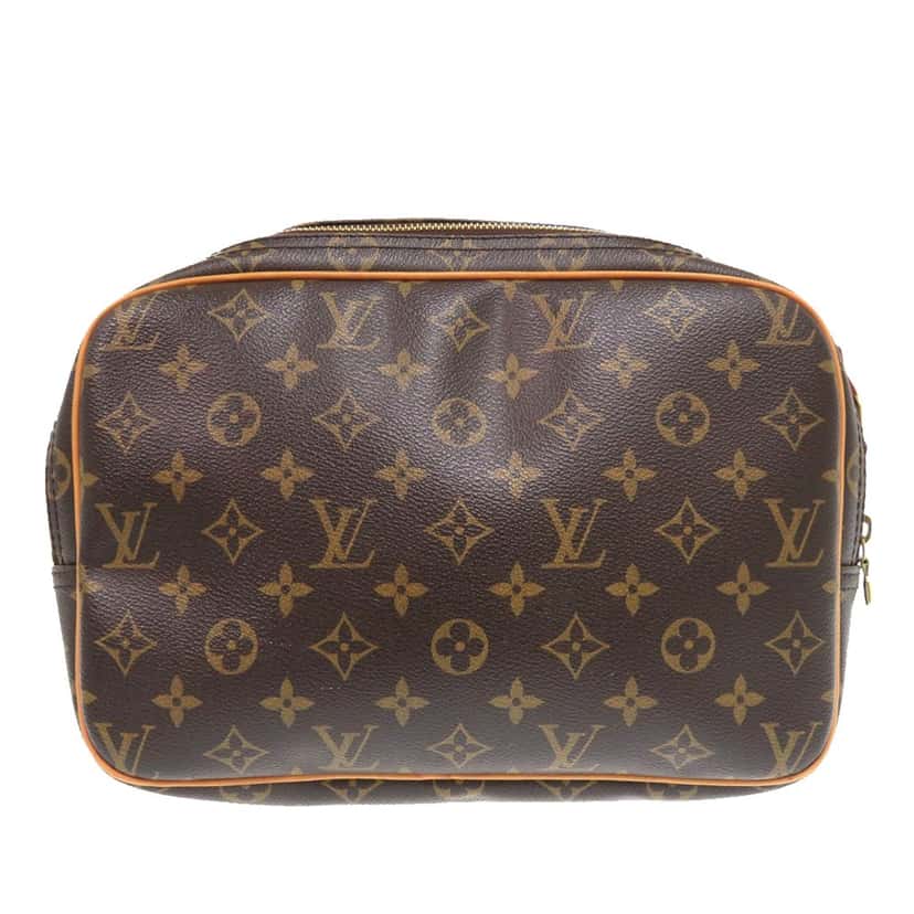 Louis Vuitton Monogram Reporter PM Brown Very good condition - Back View