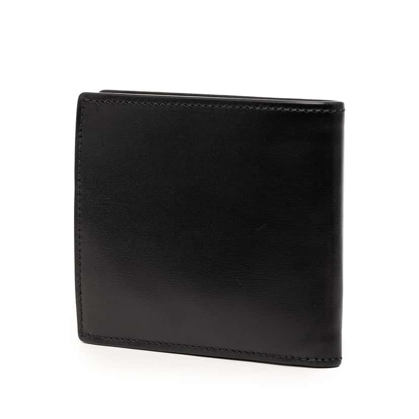 Gucci GG Marmont Calfskin Bifold Coin Wallet Black Leather Very good condition - Back View