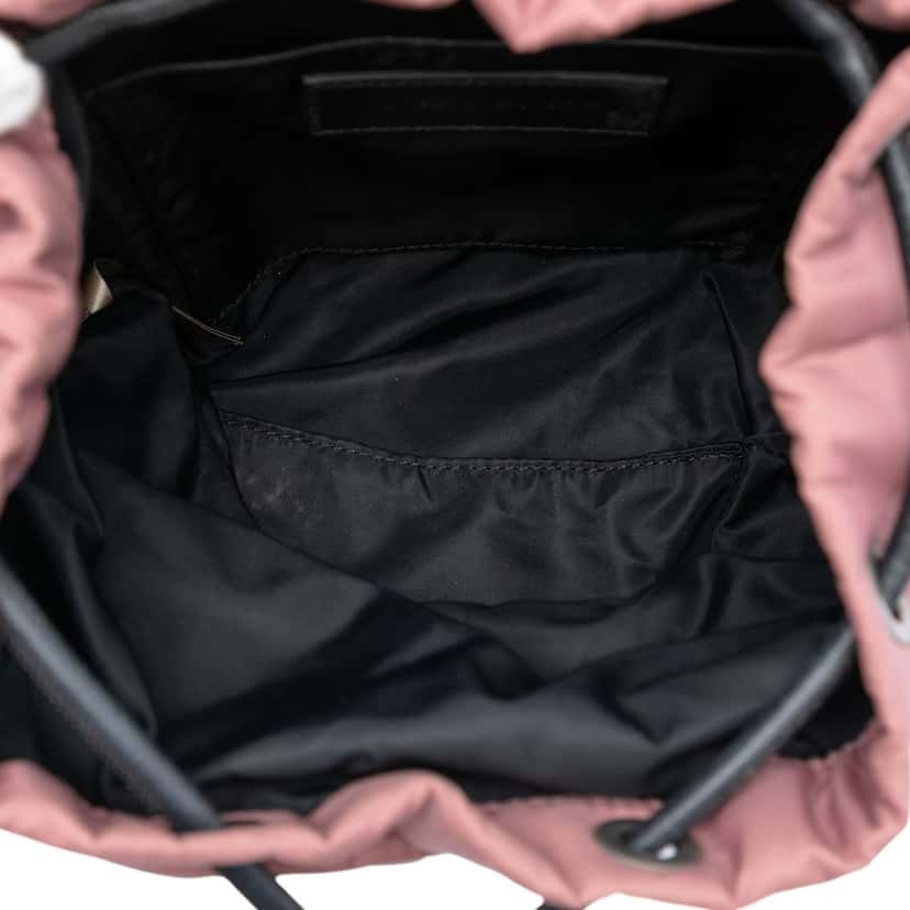 Burberry Mini Nylon Rucksack Pink Very good condition - Model View