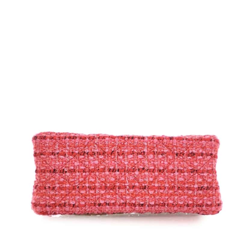 Chanel Mini Reissue 2.55 Tweed Single Flap 224 Pink Very good condition - Box View