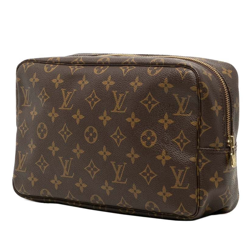 Louis Vuitton Monogram Trousse Toilette 28 Brown Very good condition - Back View