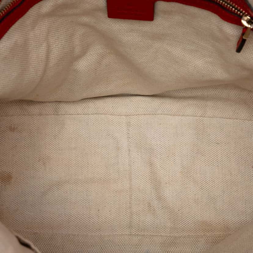 Gucci GG Canvas Bamboo Diana Satchel Beige Very good condition - Model View
