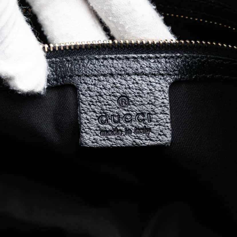 Gucci GG Canvas Charmy Tote Blue Very good condition - Box View