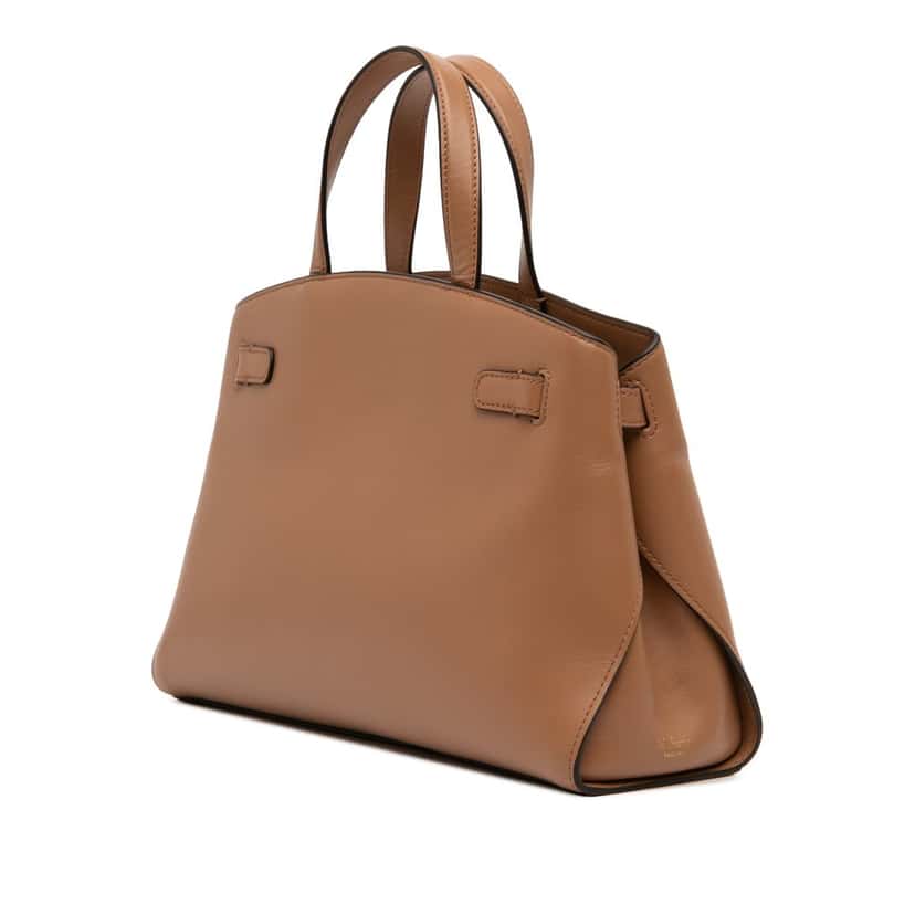Mulberry Small Leather Pimlico Top Handle Bag Brown Leather Very good condition - Back View