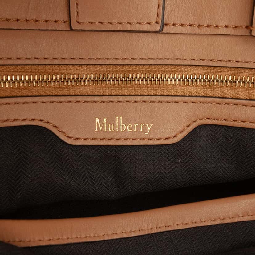 Mulberry Small Leather Pimlico Top Handle Bag Brown Leather Very good condition - Box View