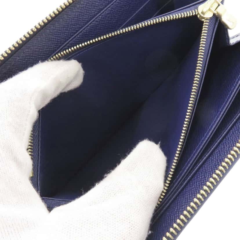 Louis Vuitton Epi Owl Zippy Wallet Purple Leather Very good condition - Model View