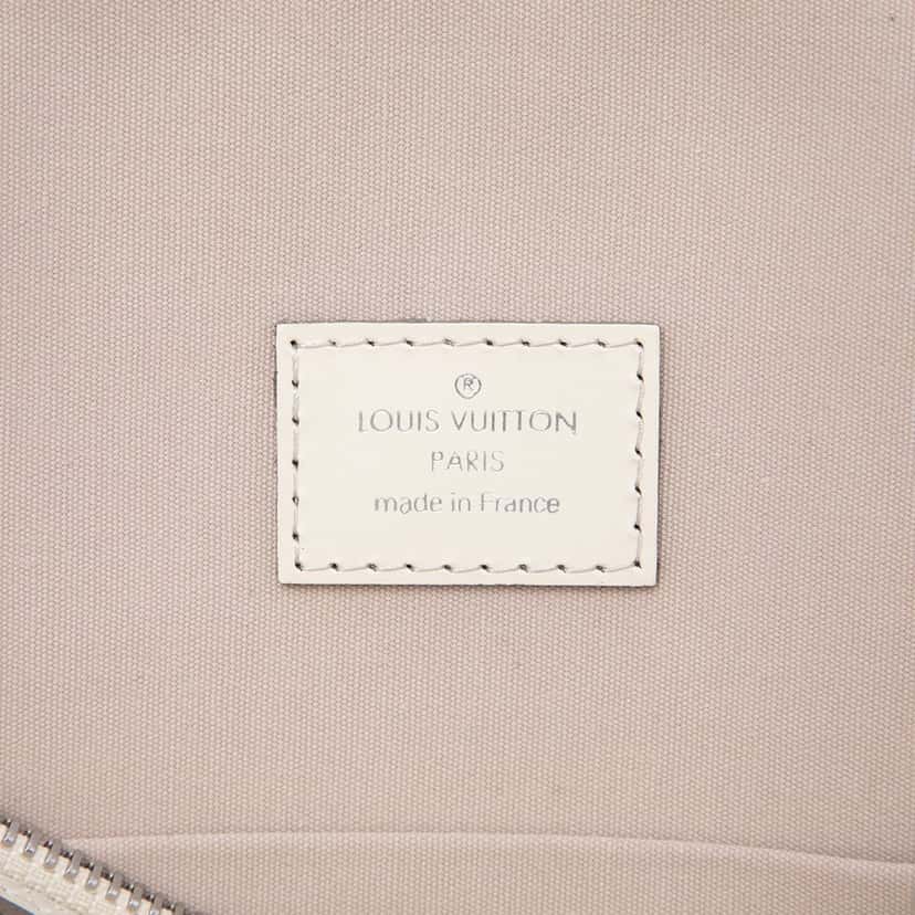 Louis Vuitton Epi Lockit Vertical White Leather Very good condition - Box View