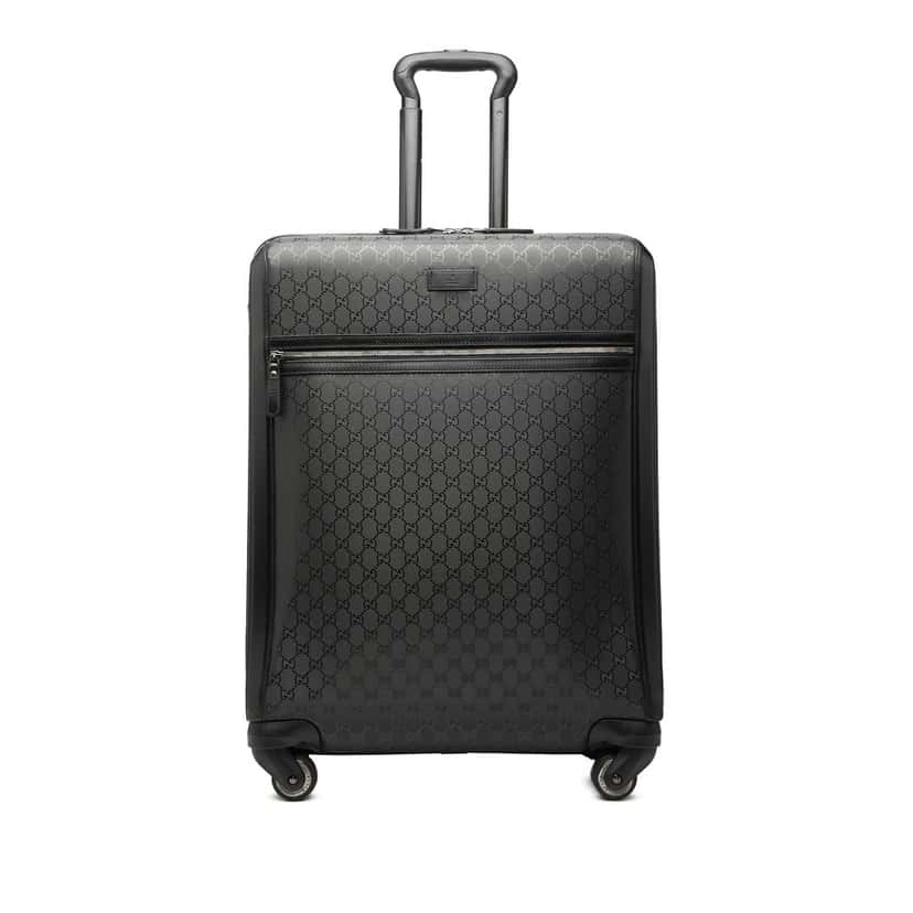Gucci GG Imprime Trolley Black Very good condition - Front View