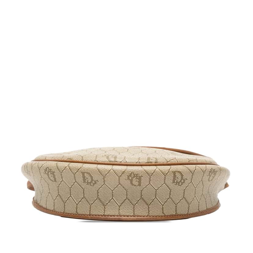 Dior Honeycomb Coated Canvas Crossbody Beige Very good condition - Inside View