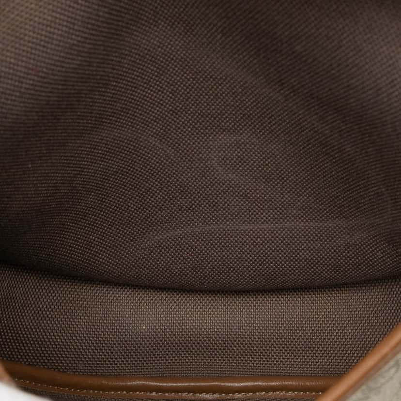 Dior Honeycomb Coated Canvas Crossbody Beige Very good condition - Model View