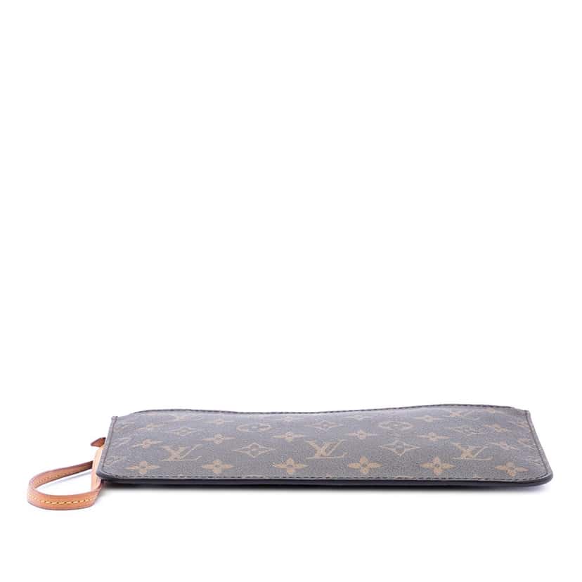 Louis Vuitton Monogram Neverfull MM Pouch Brown Very good condition - Inside View