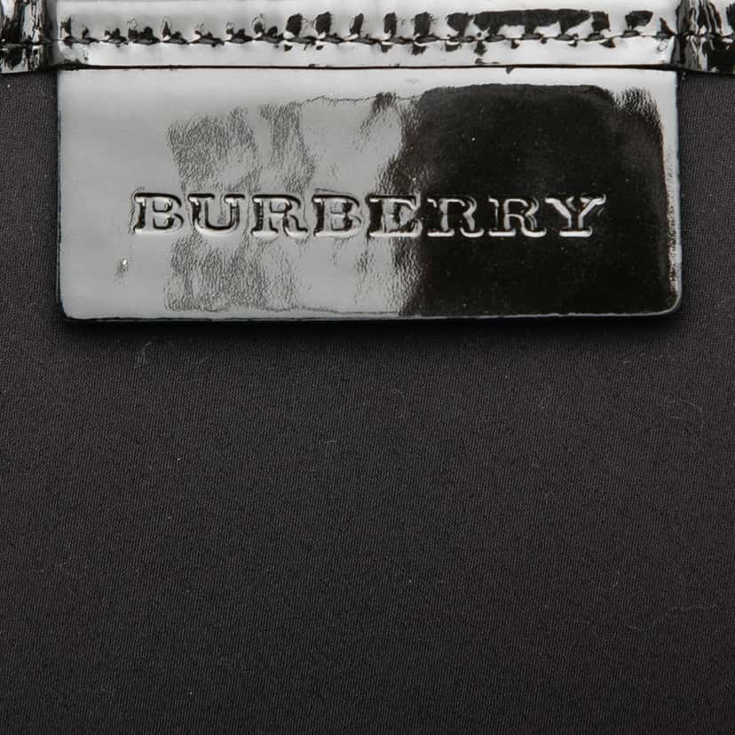 Burberry Supernova Check Coated Canvas Tote Beige Very good condition - Box View