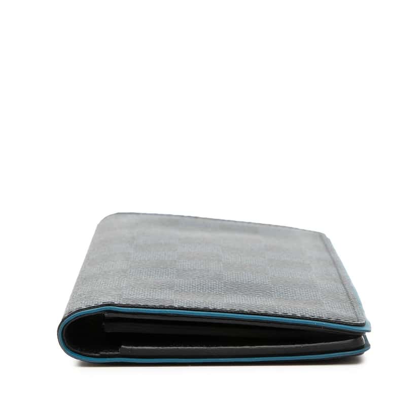 Louis Vuitton Damier Graphite Brazza Long Wallet Black Very good condition - Inside View