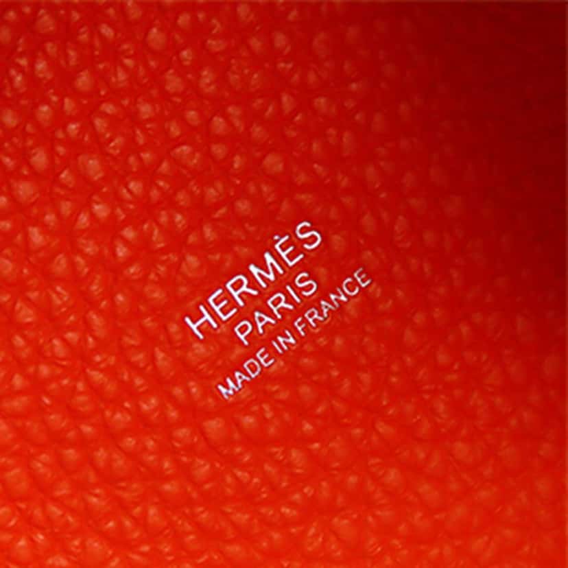 Hermès Clemence Picotin Lock 18 Orange Leather Very good condition - Box View