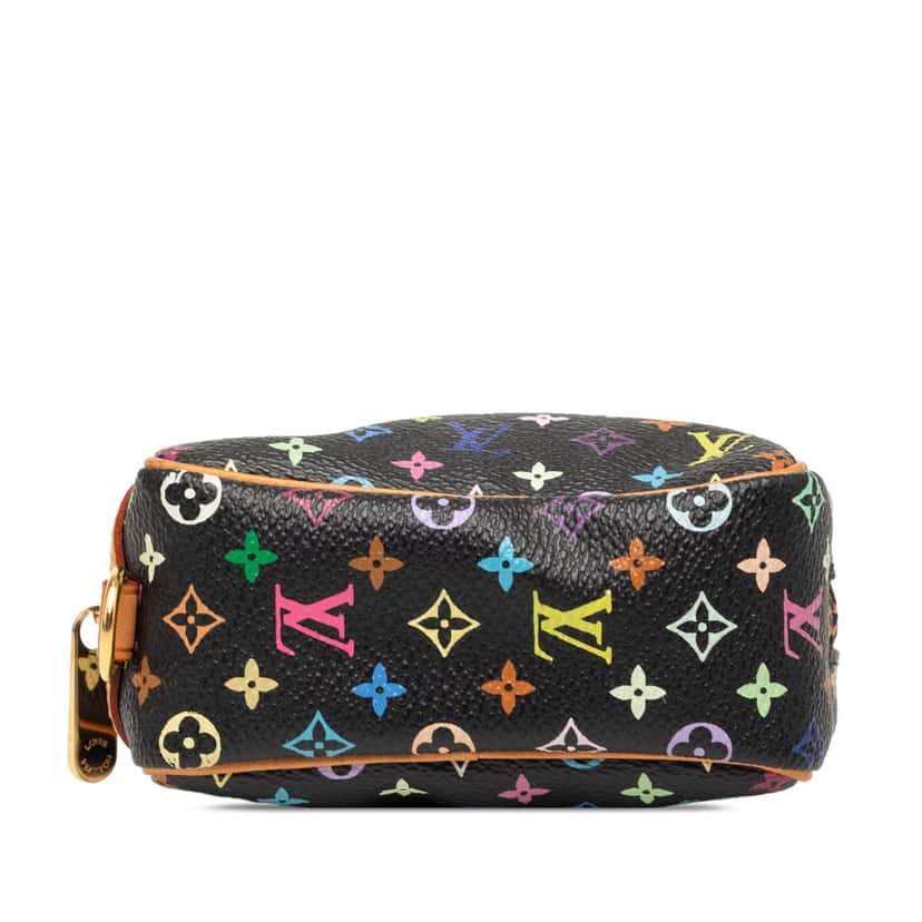 Louis Vuitton Monogram Multicolore Trousse Wapity Black Very good condition - Inside View