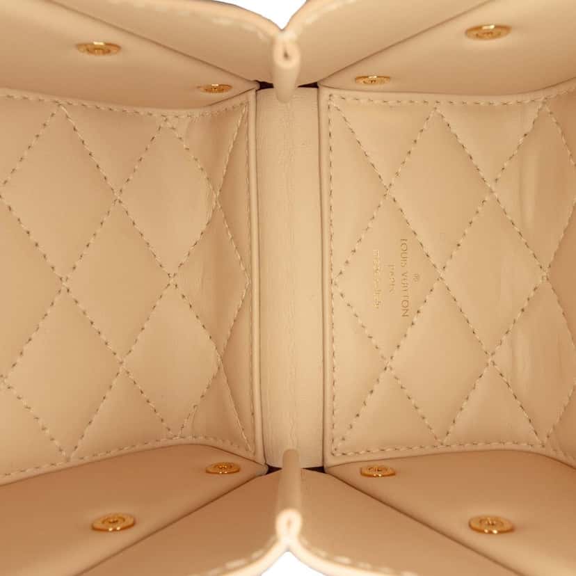Louis Vuitton Sea Treasure Monogram Satin Treasure Box Satchel Brown Very good condition - Model View