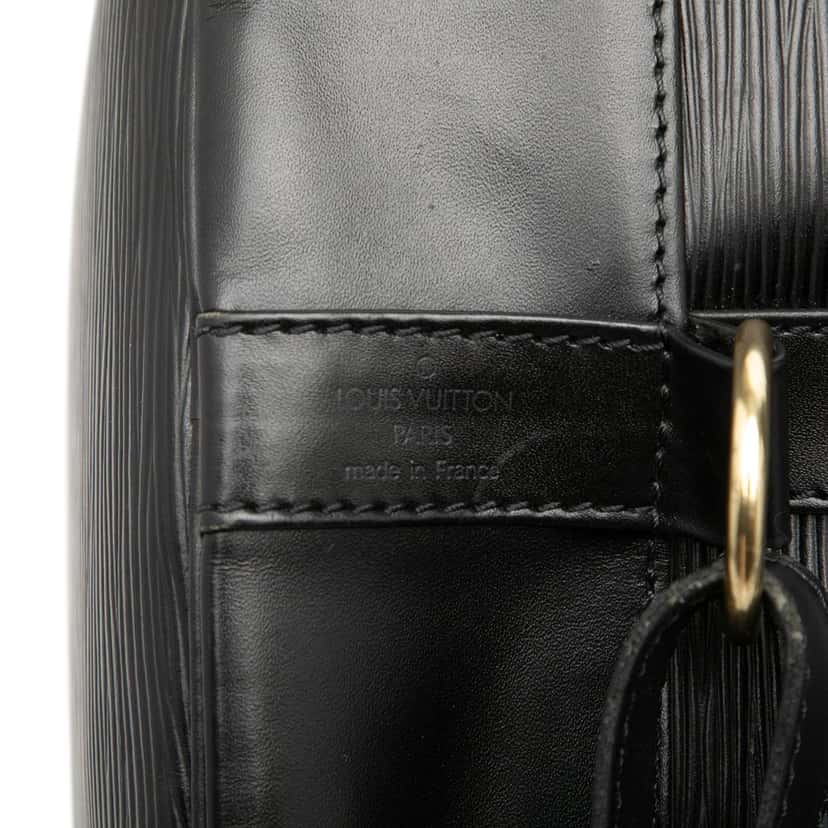 Louis Vuitton Epi Randonnee PM Black Leather Very good condition - Box View