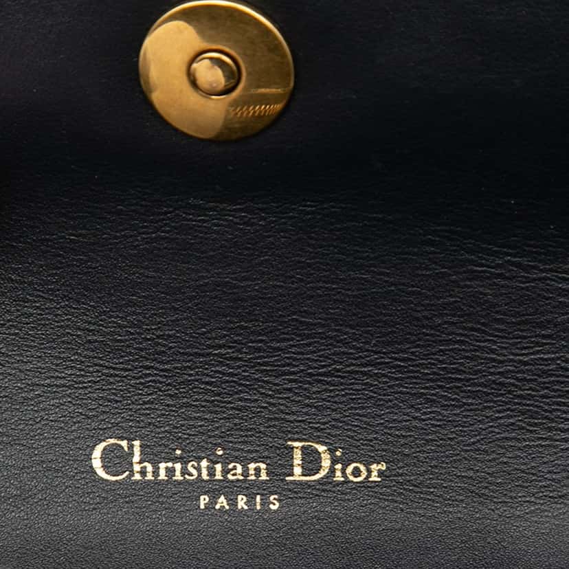 Dior Oblique Canvas Saddle Belt Bag Blue Very good condition - Box View
