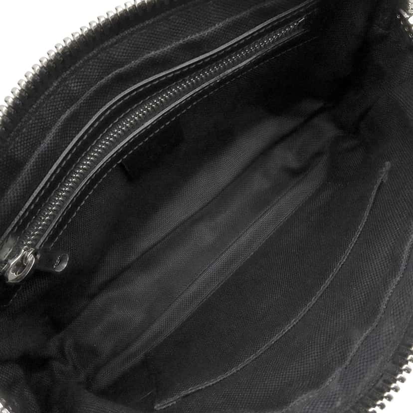 Gucci GG Supreme Web Belt Bag Black Very good condition - Model View
