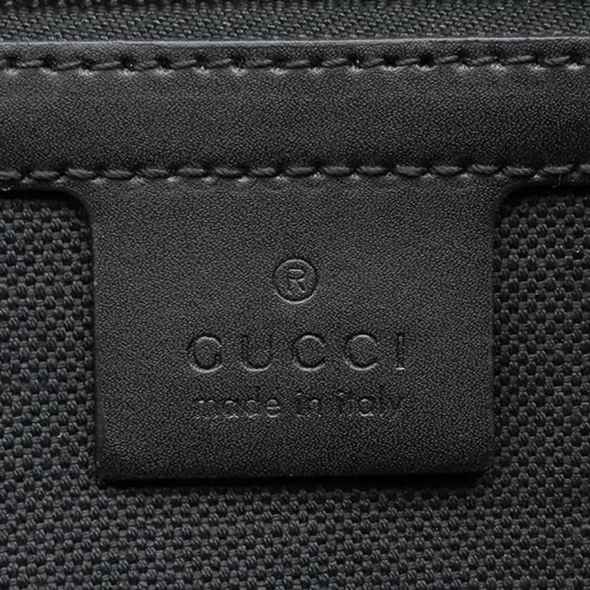 Gucci GG Supreme Web Belt Bag Black Very good condition - Box View